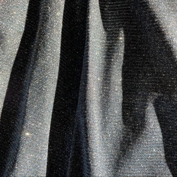 NWT LOW BACK SPARKLE FORMAL BACKLESS BALLGOWN PROM BLACK TIE LOW CUT - Picture 7 of 10